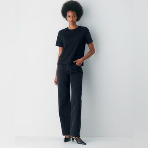 Aritzia Denim Forum High Waist Wide Leg Denim Jeans